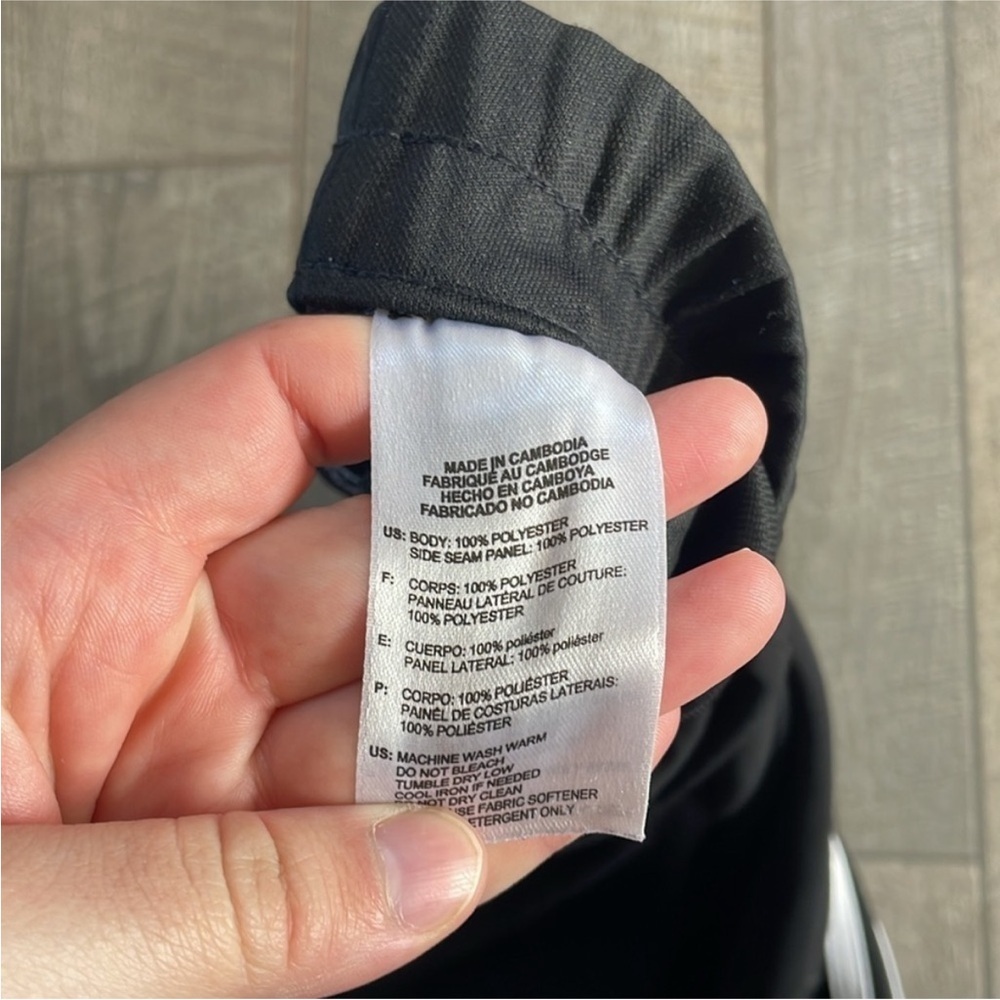 Adidas Size Medium Black Athletic Sweatpants. - Picture 4 of 6